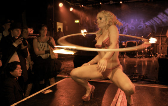 Anna The Hulagan can be seen at the World Burlesque Games on 8 May.