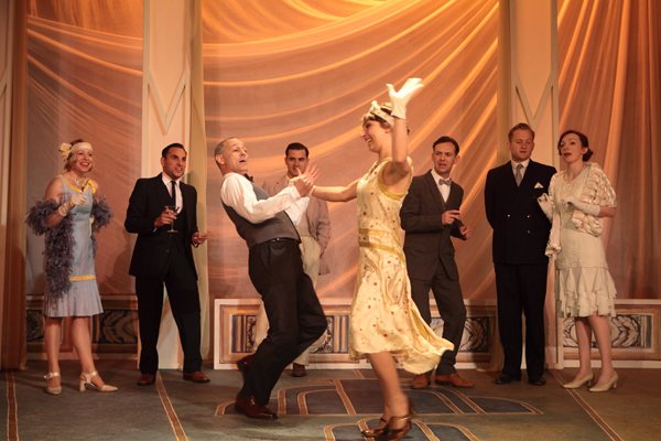 The full cast of The Great Gatsby at Wilton's Music Hall
