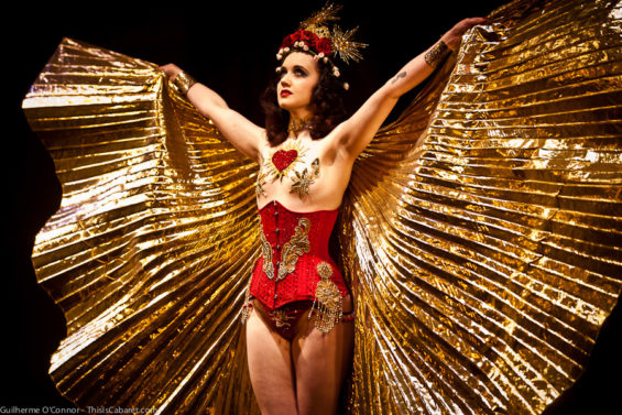 Act of faith: Eliza Delite incarnates the mother of God at the World Burlesque Games