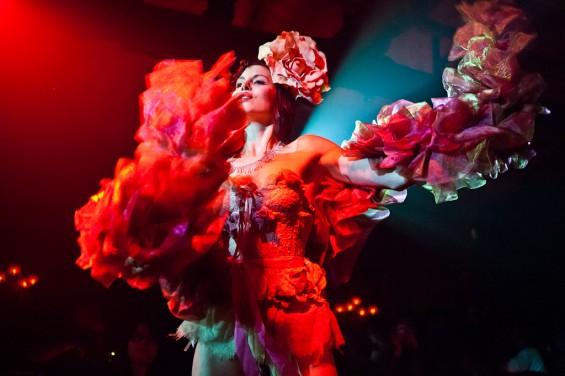 Performance at the reopening of Proud Cabaret Camden in February, 2012