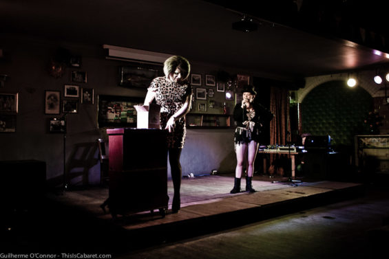 Myra Dubois and Ophelia Bitz co-host Guttersnipes at Tooting