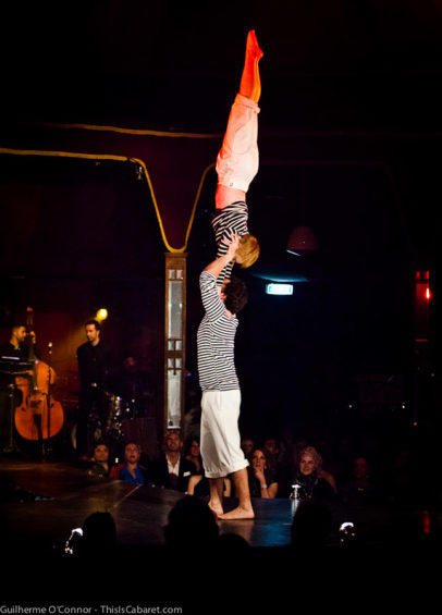 So and So Circus engage in a heavily acrobatic sailor fight at Boom Boom Club's Prospero's Tavern