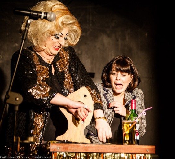 Myra Dubois staged lack of magical skills is convincing enough to panic a member of the audience