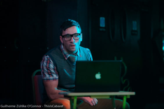 Boylesque performer Phillip Anthony geeks out on Skype