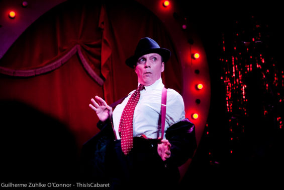 Frank Booth or Frank Sinatra? Pioneering boylesque performer Walter embraces the ambiguity in his comeback act at the Double R Club’s third birthday.