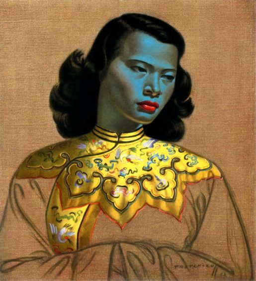 Vladimir Tretchikoff's Chinese Girl, also known as The Green Lady