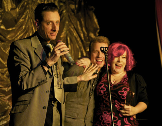 The recently married Benjamin Louche (left) and Rose Thorne are the formidable pair behind the winners of the best Ongoing Production, the Double R Club.