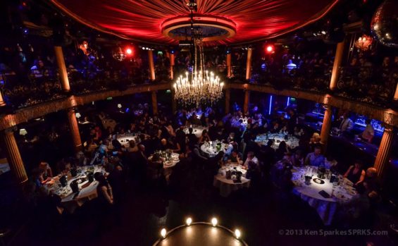 The Café de Paris' ballroom is based on that of the Titanic.