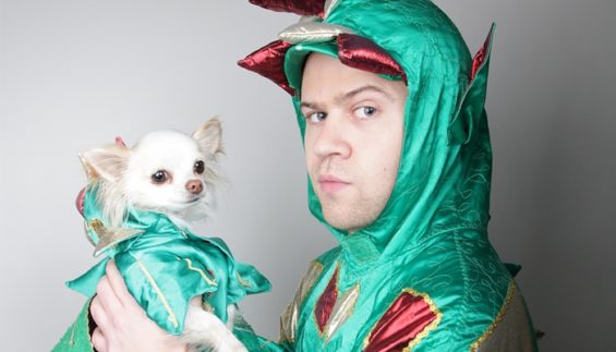 One man and his dog: Piff The Magic Dragon comes fourth in EdTwinge's poll.