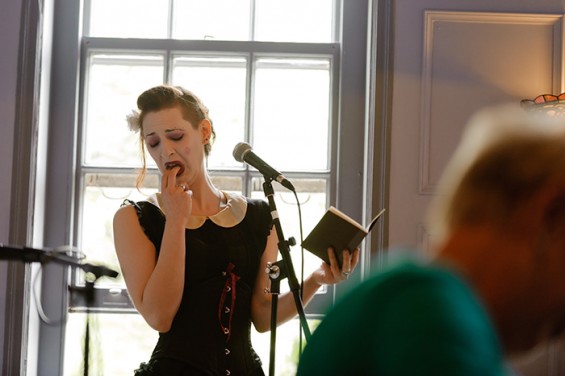 The afternoon includes acts like singer Mary Beth Morossa. (c) Simon Kane