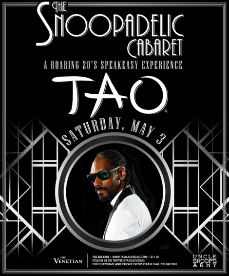 Snoopadelic Cabaret will run for six shows.
