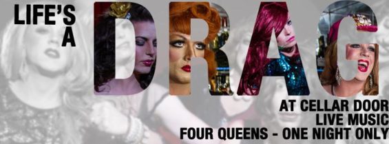 Next Monday sees four queens and one show in a special venue.