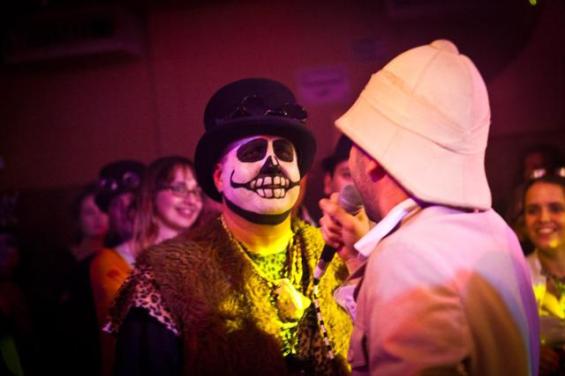 Professor Elemental (right) will once again be hosting another mouthwatering bill.  Image: Guilherme Zühlke O’Connor from White Mischief's Ghost In The Machine.