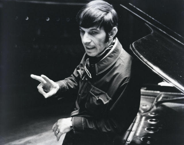 This Is What A Leonard Nimoy Cabaret Show Might Have Sounded Like