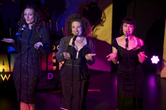 Ladies GoDiva performing at the London Cabaret Awards 2015. Image (c) Lisa Thomson