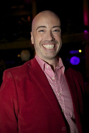 Excess All Areas' Paul L Martin at the London Cabaret Awards 2015. Image (c) Lisa Thomson