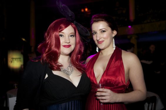 Holli-Mae Johnson and Liberty Sweet at the London Cabaret Awards 2015. Image (c) Lisa Thomson