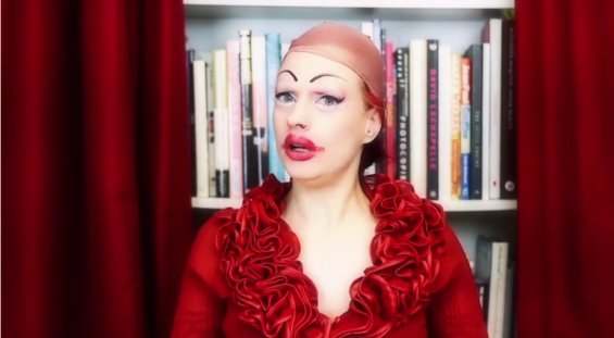 Performance artist Marnie Scarlet reveals her "Make-Do-and-Mend Make-Up" tips.